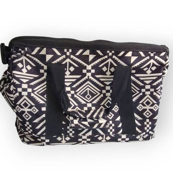 Reisenthel Allrounder Large Travelling Bag Hopi Black Shoulder Handles #MT7034 - Picture 2 of 13